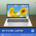 HP 17.3" Laptop for Home  Students  Business  Lifetime Office 365 for The Web  17.3" Touchscreen  8-Cores Intel CPU  w/Copilot  8GB RAM  128GB eMMC  Camera Privacy Shutter  Win11