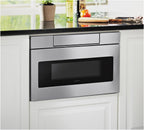 SHARP SMD2470ASY Microwave Drawer Oven, 24-inch, 1.2 Cubic Feet, 950 Watt, Concealed Control Panel with Digital LCD Display, Stainless Steel