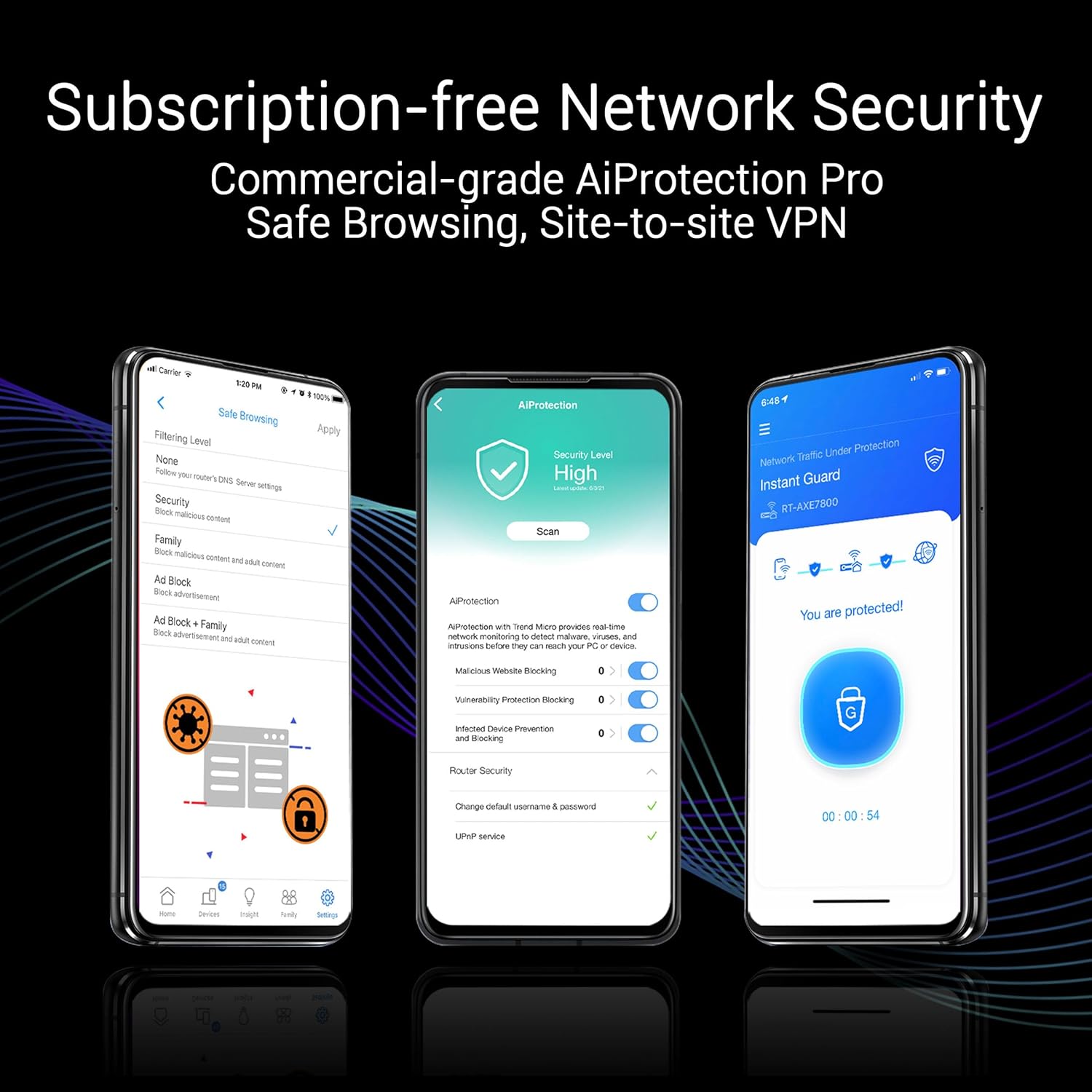 ASUS ZenWiFi BQ16 Pro Quad-Band WiFi 7 Mesh Router (2 Pack)  up to 8000 sqft  2X 10G Ports Each  Smart Home Master with Multi-SSID  VPN & Parental Controls  Subscription-Free Security  AiMesh