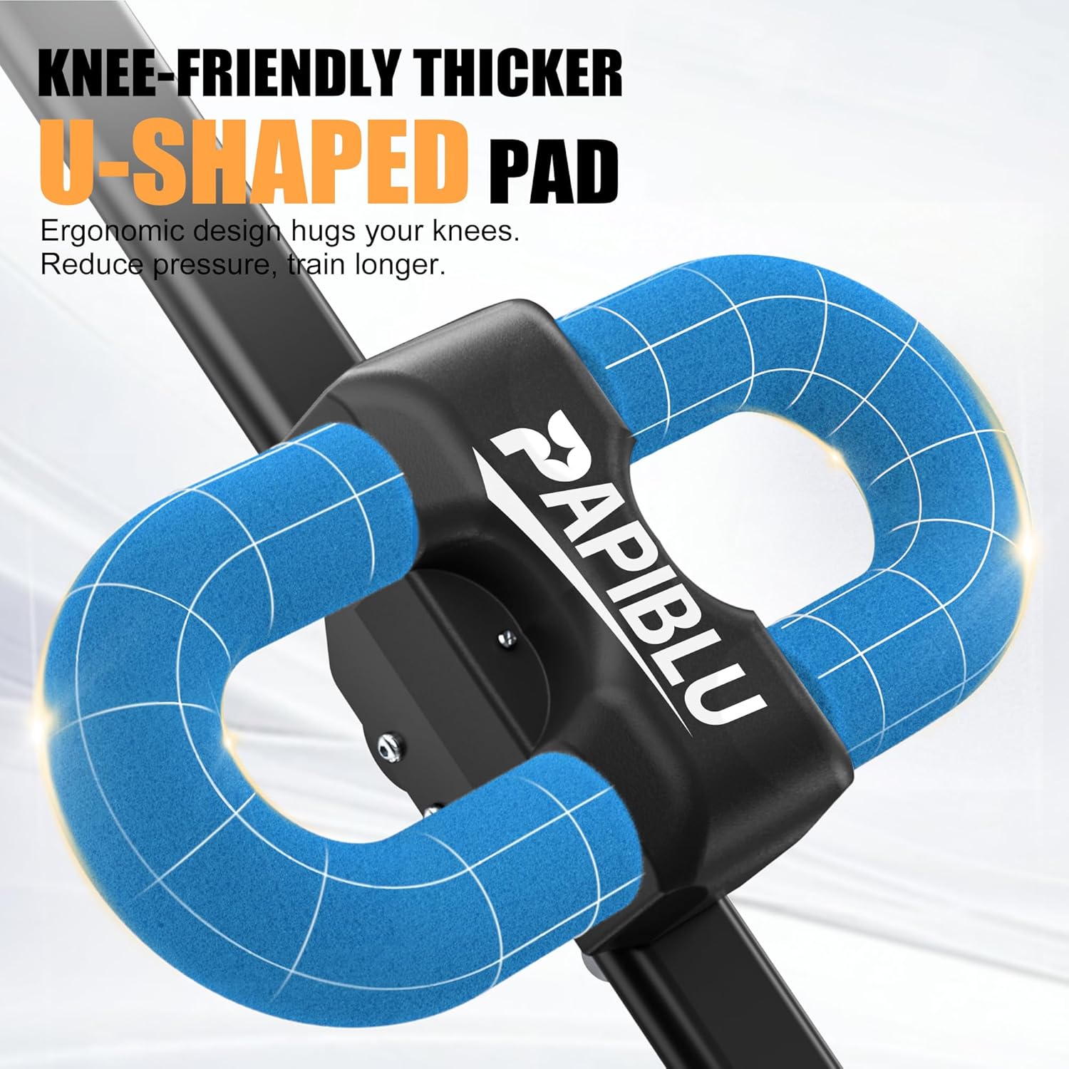 Abdominal Trainers - Adjustable Ab Trainer Machine - Home Gym Core Strength Trainer for Men & Women - Blue