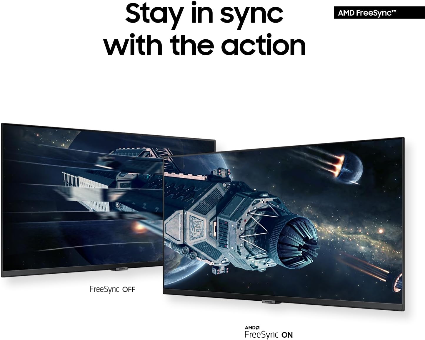 Samsung 34" ViewFinity S50GC Series Ultrawide QHD Monitor  100Hz  5ms  HDR10  AMD FreeSync  Ultrawide Screen  Eye Care  Thin Bezels  PIP  PBP  LS34C50DGANXZA  2023  Black