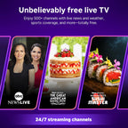Roku Smart TV – 32-Inch Select Series, 720p HD TV – Roku TV with Voice Remote – Flat Screen LED Television with Wi-Fi for Streaming Live Local News, Sports, Family Entertainment