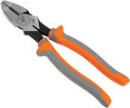 Klein Tools 9420R 1000V Insulated Plier Tool Set, Made in USA, with Long-Nose, Side-Cutting, and Diagonal Cutting Pliers, 3-Piece