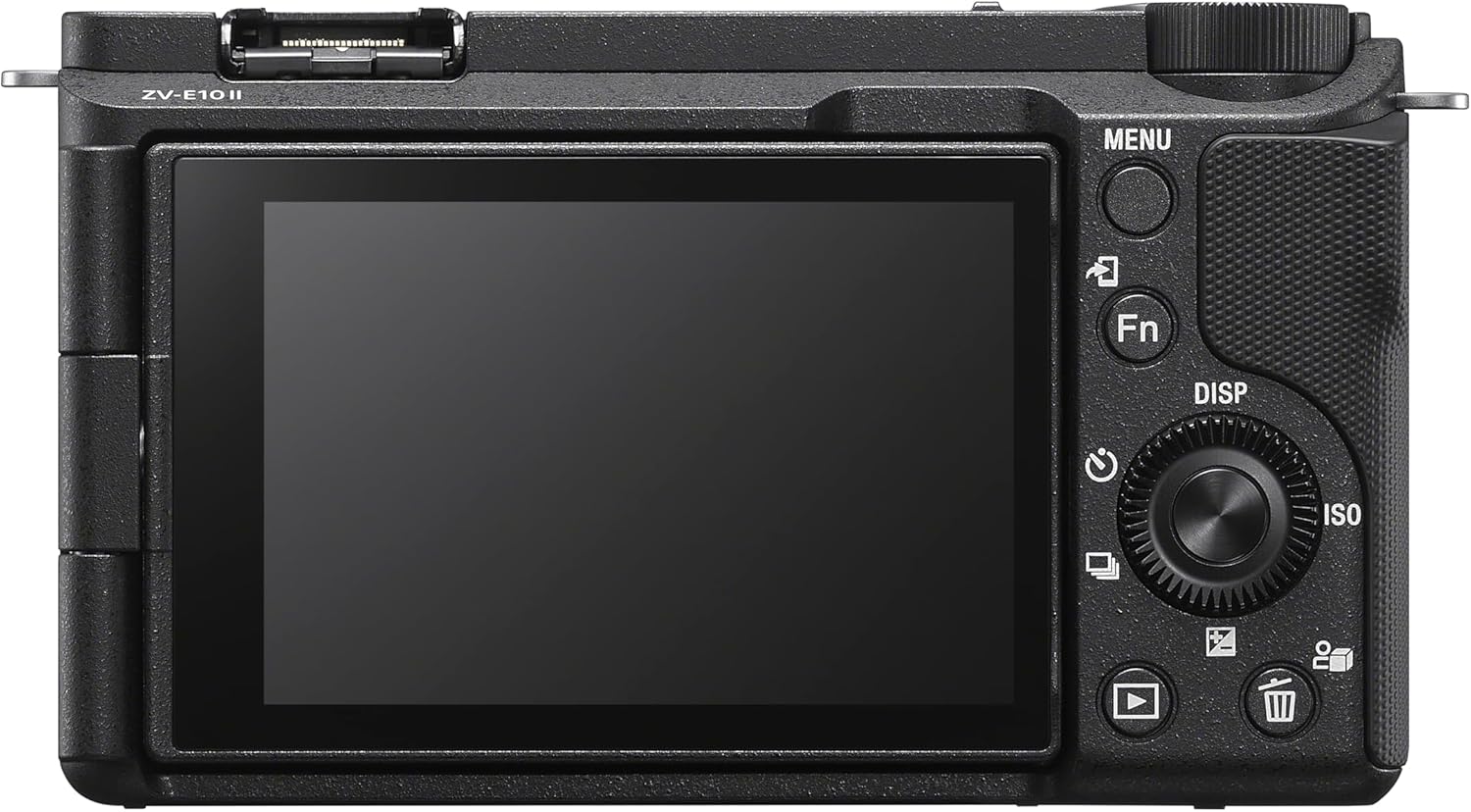 Sony Alpha ZVE10 II - APS-C Interchangeable Lens Mirrorless Content Creators' Camera - Black - Body Only