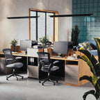 Flash Furniture Kelista Office Chair, Ergonomic, Mid-Back, Dark Gray Mesh with Swivel