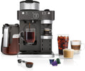 Ninja Espresso & Coffee Maker & Barista System, 3 Espresso Brew Styles, Single-Serve Coffee & Nespresso Capsule Compatible, Built-in Frother, Espresso, Cappuccino & Latte Maker, Black, CFN601