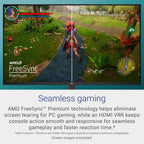 Dell 27 240Hz Gaming Monitor - SE2726HG - 27-inch FHD (1920x1080) 240Hz Display  in-Plane Switching (IPS) Technology  AMD FreeSync Premium  TÜV 3-Star  2X HDMI  DisplayPort 1.4  Tilt