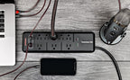 Samsung QN65QN80FAFXZA 65 Inch Neo QLED QN80F Series Supreme UHD 4K TV with an AudioQuest G8 8-Outlet USB-A/USB-C AC Power Surge Protector (2025)