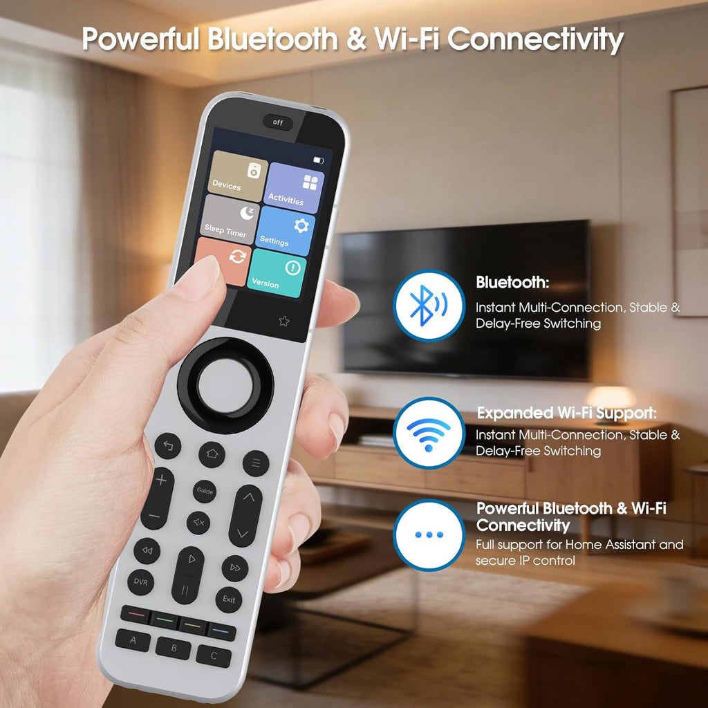 SofaBaton X2 Universal Remote Control with Touch Screen and Hub  All-in-One Smart Remote with Charging Dock & Custom APP  One-Touch Activities  Works with Alexa  Google Assistant & Home Assistant