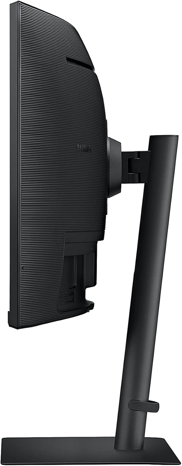 SAMSUNG Viewfinity S65UA Series 34-Inch Ultrawide QHD Curved Monitor  100Hz  USB-C  HDR10 (1 Billion Colors)  Height Adjustable Stand  TUV-certified Intelligent Eye Care (LS34A654UBNXGO) Black