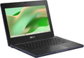 ASUS Chromebook CR11 Ruggedized Laptop  11.6” Display  Intel Processor N100 Processor  4GB RAM  64GB eMMC Storage  Antimicrobial Guard  Spill-Resistant Keyboard  Mineral Grey  CR1104CGA-AS44