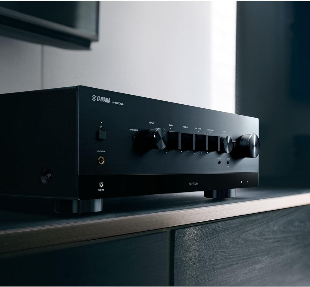 R-N1000A Network Receiver with Phono  HDMI and Built-in DAC  Black