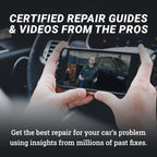 BlueDriver Bluetooth Pro OBDII Scan Tool for iPhone & Android - No Subscription Fee - OBD2 Car Scanner and Code Reader - Diagnose Check Engine, ABS, SRS, Airbag & 7000+ Issues on Vehicles 1996+