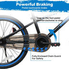 WEIZE Kids Bike, 16 20 Inch Children Bicycle for Boys Girls Ages 4-12 Years Old, Rider Height 41-62 Inch, Coaster Brake, Multiple Color Options