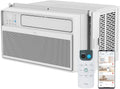 TCL 12,000 BTU Q-Series Smart Inverter Window AC, 115V, Inverter AC for Rooms up to 550-Sq. Ft., Ultra-Quiet, 38% Energy Saving, EZ Install, Open-able Window, Works with Alexa and Google Assistant