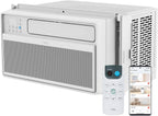 TCL 12,000 BTU Q-Series Smart Inverter Window AC, 115V, Inverter AC for Rooms up to 550-Sq. Ft., Ultra-Quiet, 38% Energy Saving, EZ Install, Open-able Window, Works with Alexa and Google Assistant