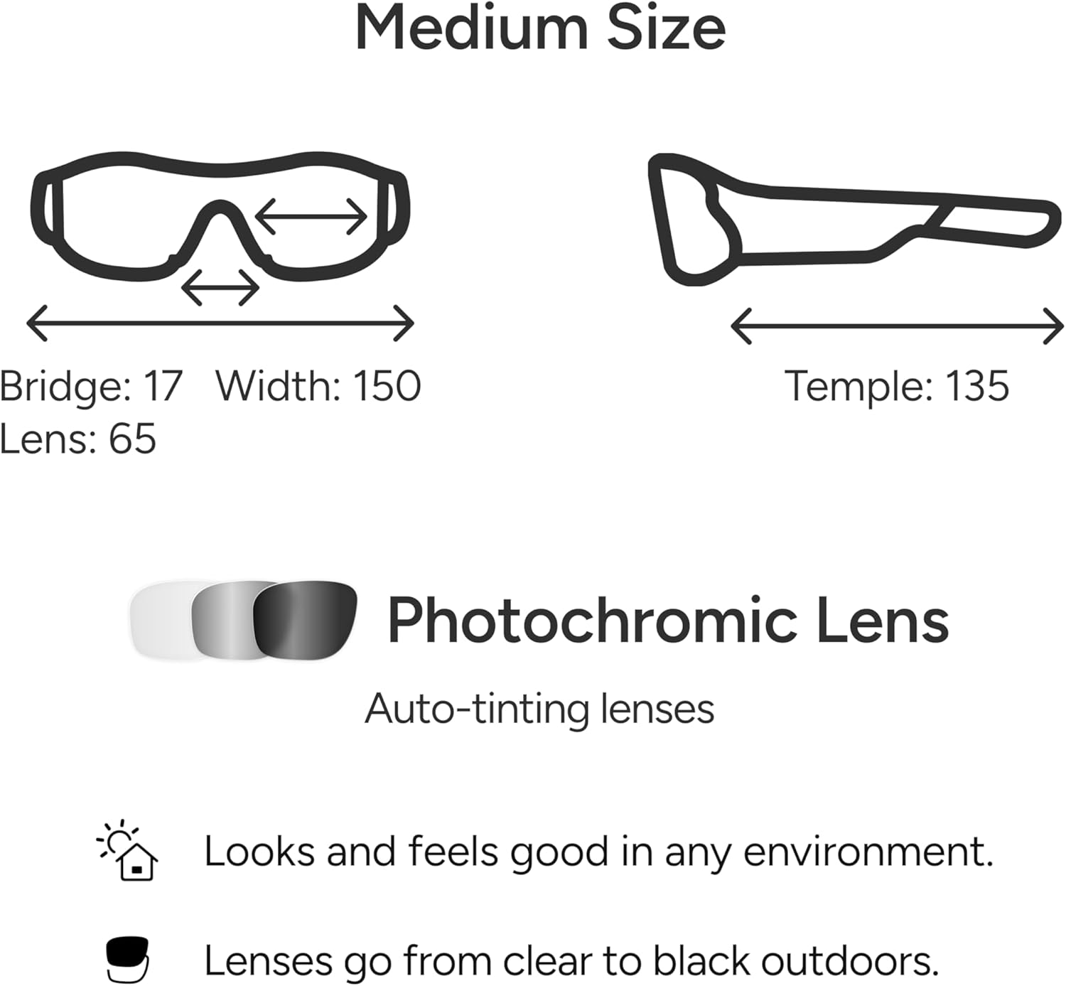 Lucyd Armor Smart Safety Glasses  TR90 Frame  Light Adaptive Lenses  Open Ear Speakers & Microphone - ANSI Z87.1