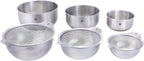 ZWILLING Prep 6-pc Brushed Stainless Steels Nesting Bowls & Strainers Set