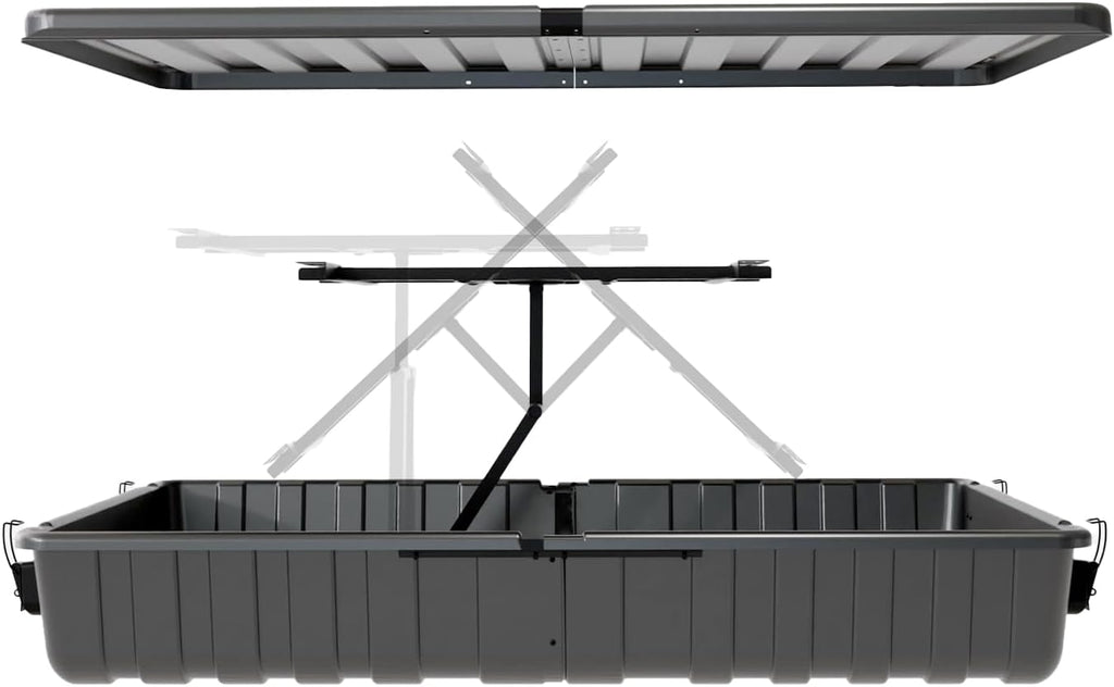 Outdoor TV Hard Cover Weatherproof Protection for Television - Mounts Right on The Wall - TV Wall Mounting Bracket Included … (45-55 inch)  Black