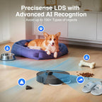 Bcdroid A10 Ultra Robot Vacuum and Mop, 25,000Pa Suction, Triple Lift System, Self-Emptying, Self-Refilling, All-in-One Self-Cleaning Station, AI Obstacle Avoidance
