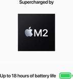 Apple 2022 MacBook Air with Apple M2 Chip  13-inch  8GB RAM  256GB SSD Storage  Midnight (Renewed)