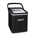 Igloo Premium Self-Cleaning Countertop Ice Maker Machine, Handled Portable Ice Maker, Produces 26 lbs. in 24 hrs. with Ice Cubes Ready in 6-8 Minutes, Comes with Ice Scoop and Basket