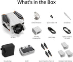 DJI Mini 3, Drones with Camera for Adults 4K, 38-min Flight Time, up to 32800ft (10km) Video Transmission, True Vertical Shooting, GPS Auto Return Integrated, Mini Drone with Camera for Beginners