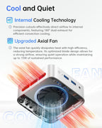 ACEMAGIC V1 Mini PC Computers  Intel Twin Lake N150(Turbo 3.6GHz)  16GB DDR4 RAM 1TB M.2 SSD Mini Desktop Computer  4K HDMI DP/2xUSB3.2 WiFi/BT  VESA GbE  HTPC/Business Office Micro Pc