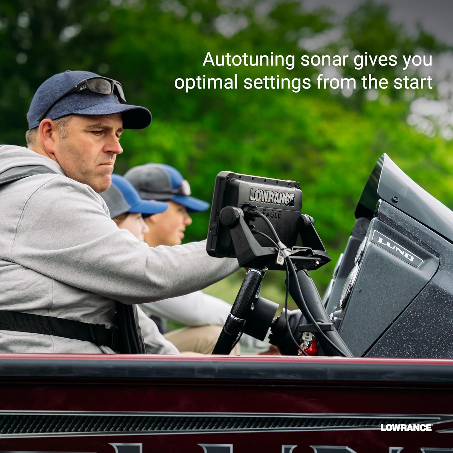 Lowrance Eagle Eye 9" Fishfinder with Live Sonar  Chirp Sonar and DownScan with Fish Reveal