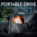 LaCie Rugged Mini, 2TB, 2.5", Portable External Hard Drive, for PC Mac iPad and iPhone, Data Rescue Service (LAC9000298)