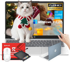 HP 15.6" FHD Touchscreen Student Laptop - Intel 8-Core i3-N305(Up to 3.8GHz) 32GB DDR4 RAM 1TB SSD  Laptop Computer with HD Private Webcam Fast Charge Copilot AI WiFi 6 Win11  w/Redragon Accessory