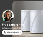 TP-Link Deco 7 Pro BE63 Tri-Band WiFi 7 BE10000 Whole Home Mesh System - 6-Stream 10 Gbps  4x2.5G Ports Wired Backhaul  4X Smart Internal Antennas  VPN  HomeShield  Free Expert Support (3-Pack)