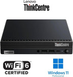 Lenovo ThinkCentre M70q Gen 4 MFF 1L Tiny Mini Business Desktop Computer  32GB DDR5  1TB PCIe SSD  Intel 10-Core i5-13400T (Beat i7-12700T)  WiFi 6  HDMI  DisplayPort  Windows 11 Pro  Vent-Hear