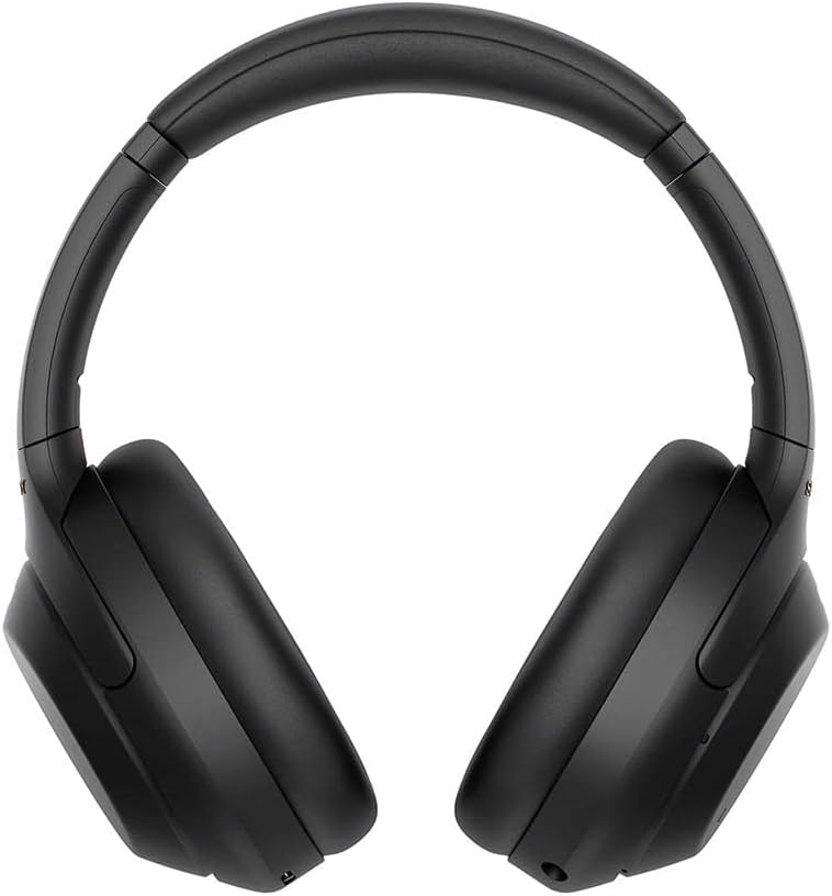 Sony WH-1000XM4 Wireless Premium Noise Canceling Overhead Headphones - 30hr Battery Life  Over Ear Style with Mic for Phone-Call and Alexa Voice Control - Black International Version