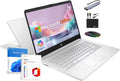HP 14" Laptop 2025 Business Student Slim Computer  Lifetime MS Office  Copilot AI  Quad-Core Intel CPU  16GB RAM  628GB Storage (128GB UFS+500GB Ext)  MarxsolAccessory  Wi-Fi 6  Win 11 Pro  Silver