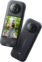 Insta360 X3 - Waterproof 360 Action Camera with 1/2" 48MP Sensors  5.7K 360 Active HDR Video  72MP 360 Photo  4K Single-Lens  60fps Me Mode  Stabilization  2.29" Touchscreen  AI Editing  Live Stream