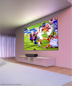 Epson EpiqVision Ultra LS800 Ultra Short Throw 3-Chip 3LCD Smart Streaming Laser Projector  4 000 Lumens  4K PRO-UHD  HDR  150" Class  Android TV  2.1ch Yamaha Built-in Speakers - Black (Renewed)