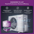 Energy-Saving 12000 BTU Minisplit Systems 110V – 20.5 SEER, Pre-Charged, Ductless, Quiet & Comfortable Mini Split AC/Heating System with WiFi & Complete Easy Install Kit (Elite Series)