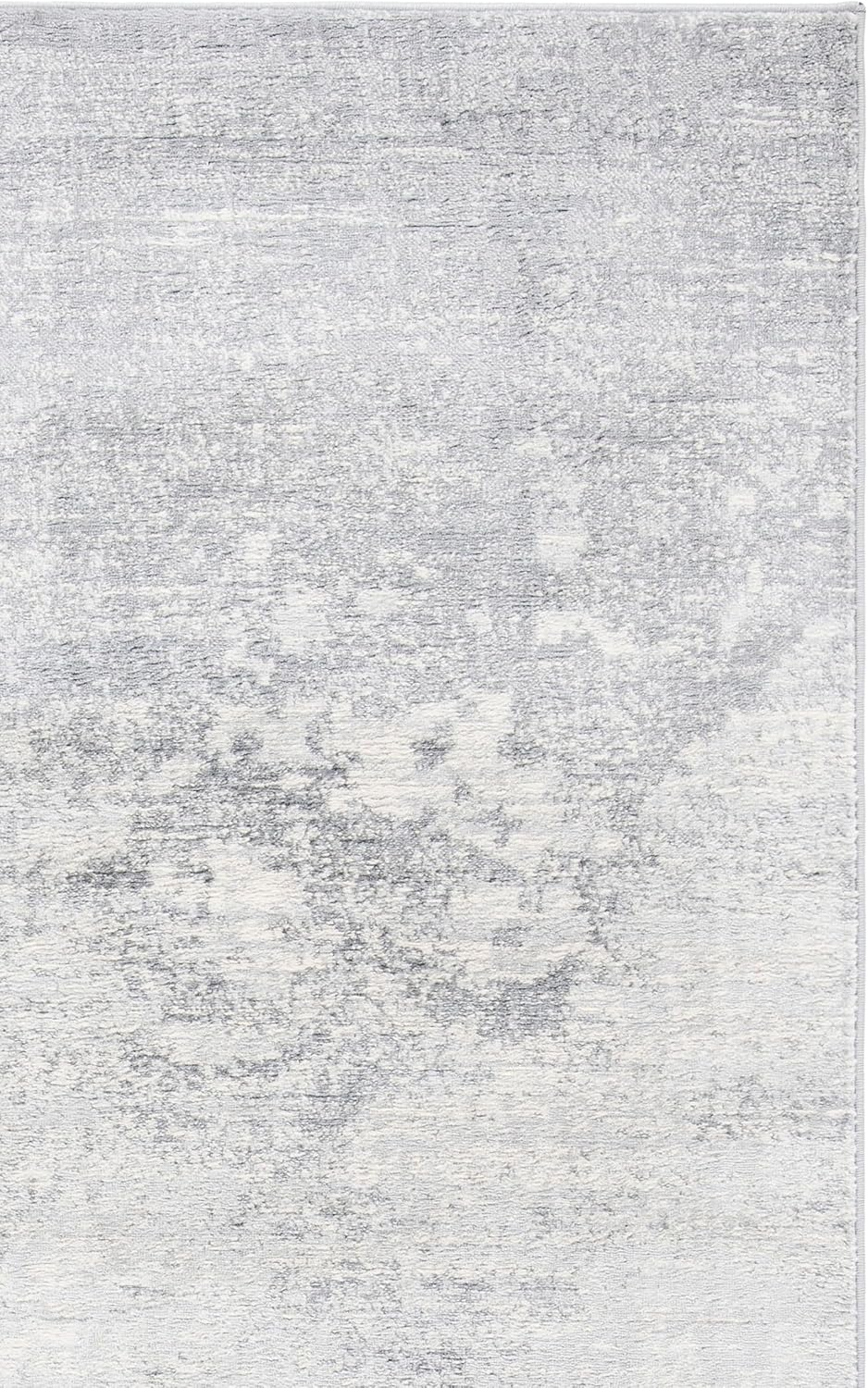 SAFAVIEH Brentwood Collection Area Rug - 9' x 12', Ivory & Grey, Modern Abstract Design, Non-Shedding & Easy Care, Ideal for High Traffic Areas in Living Room, Bedroom (BNT822A)