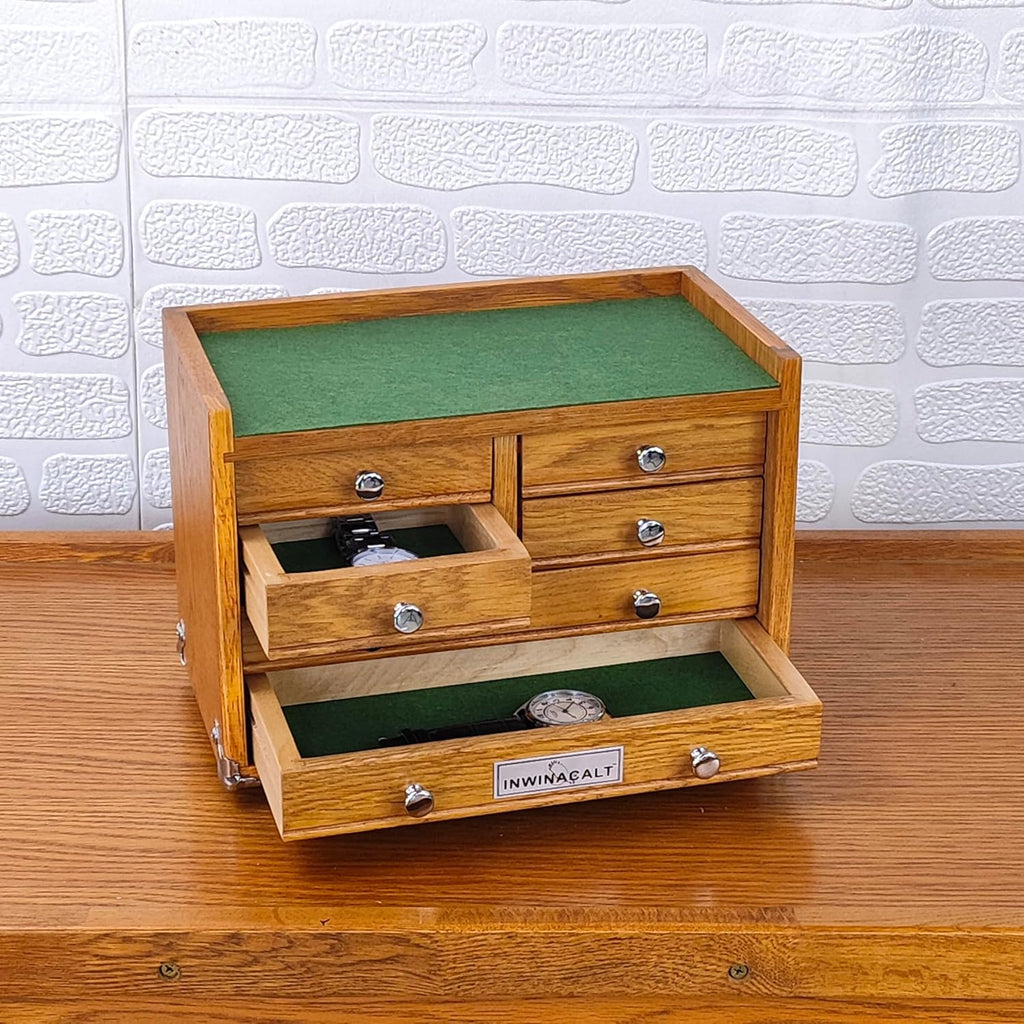 Red Oak 6 Drawers Mid-Riser, FT0206