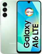 Samsung Galaxy A16 4G Dual SIM (128GB, 2025) 6.7" 90Hz AMOLED, Splash Resistant 8Core, 50MP Camera (Factory Unlocked International Model for GSM, Global) A165M/DS (25W Fast Charger Bundle, Green)