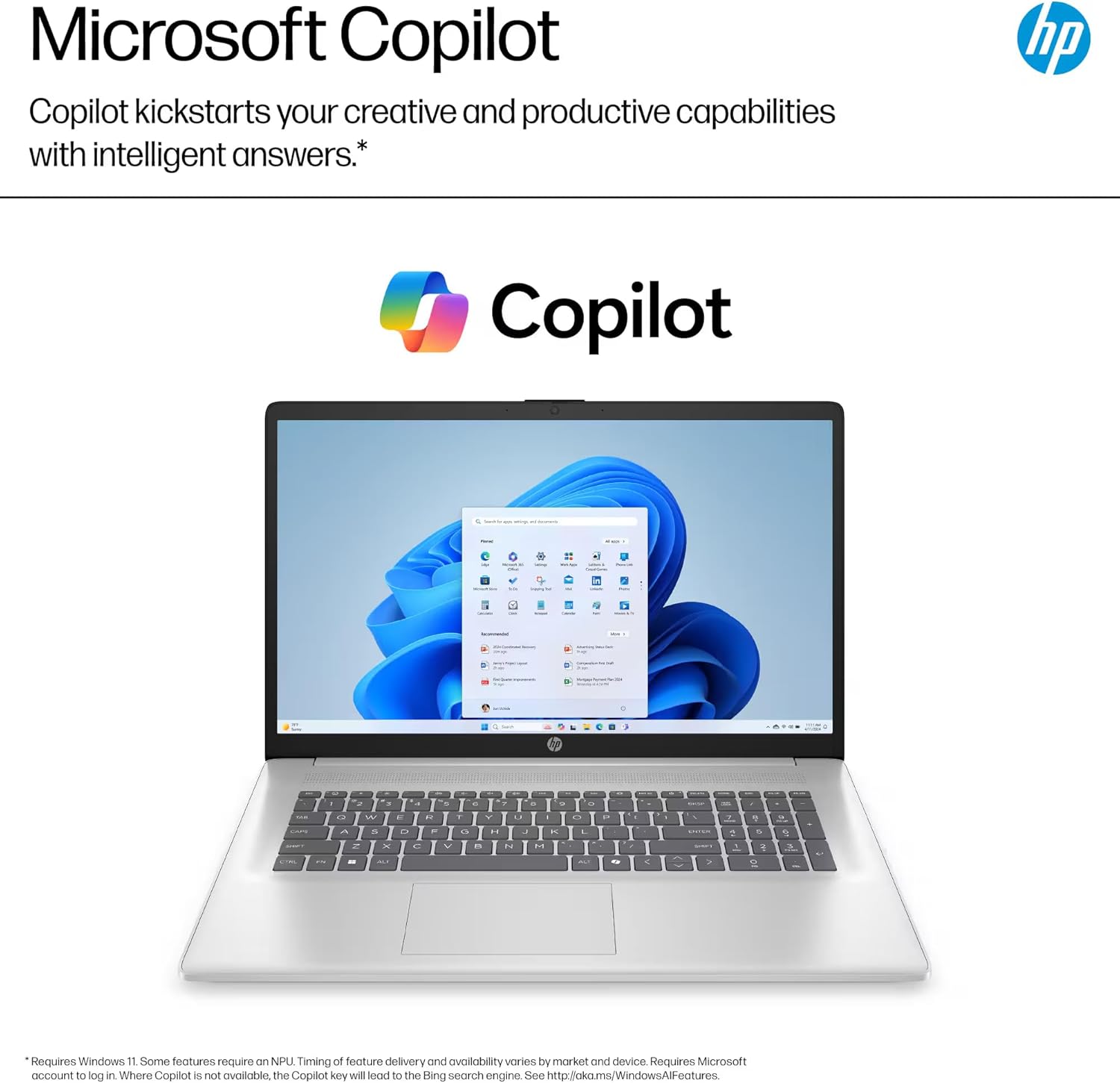 HP 17 Laptop Business 2025  Lifetime MS Office  17.3" HD+ Computer  8-Core Intel i3 Processor  16GB RAM  1TB Storage (500GB SSD + 500GB Ext)  Wi-Fi 6  Long Battery  MarxsolAccessory  Win 11 Pro
