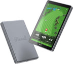 Pinned Golf Portable GPS Tablet - The Caddie - Magnetic  Weatherproof  Touchscreen  FCB Distances - Golf Caddy 45 000 Course Maps - Gifts for Men - Gray