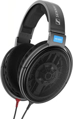 Sennheiser HD 600 - Audiophile Open-Back Dynamic Wired Headphones Over Ear with Natural Soundstage and Premium Comfort for Music Lovers  Open Metal Earpiece Covers  Black
