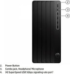 HP Desktop Computers Tower PC for Home and Business  Intel 14-Core i5-13500  32GB DDR4 RAM  1TB PCIe SSD  UHD Graphics 770  WiFi 6  Bluetooth 5.3  RJ-45  HDMI  VGA  Keyboard and Mouse  Windows 11