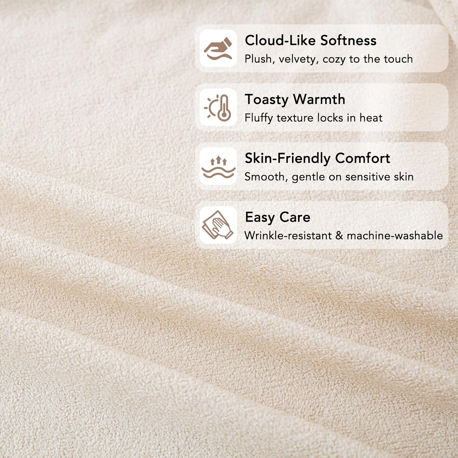 Waterproof Couch Covers for 4 Cushion, Non Slip Cat-Scratch Resistant Sofa Couch Covers for Dogs, L Shape Sectional Protectors Slipcovers, Large Furniture Covers for Pets, 91" x 150", Ivory