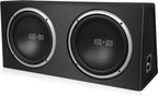 BELVA BPKG210v2 1000W Dual 10" Car Subwoofer with Ported Enclosure  Monoblock Amplifier  Wiring Kit and Remote Bass Knob