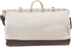 Klein Tools 5102-24SP Deluxe Canvas Tool Bag 24-Inch Made of Natural Canvas with 17 Interior Pockets and Detachable Shoulder Strap