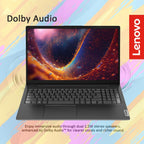 Lenovo V15 Business Laptop 2026 Edition  AMD Ryzen 3 7000-Series(Beat i7-1065G7)  15.6" FHD Display  16GB DDR5 RAM  256GB NVMe SSD  Wi-Fi 6  RJ-45  Dolby Audio  Windows 11 Pro  WOWPC USB  no Mouse