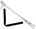 30" Halligan Tool, Halligan Bar with Carry Strap for Fire Rescue, Tactical Breaching & Emergency Entry